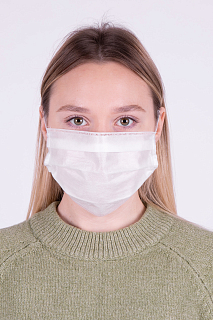 Маска сан.-гигиен.однораз.нестер.4-сл.